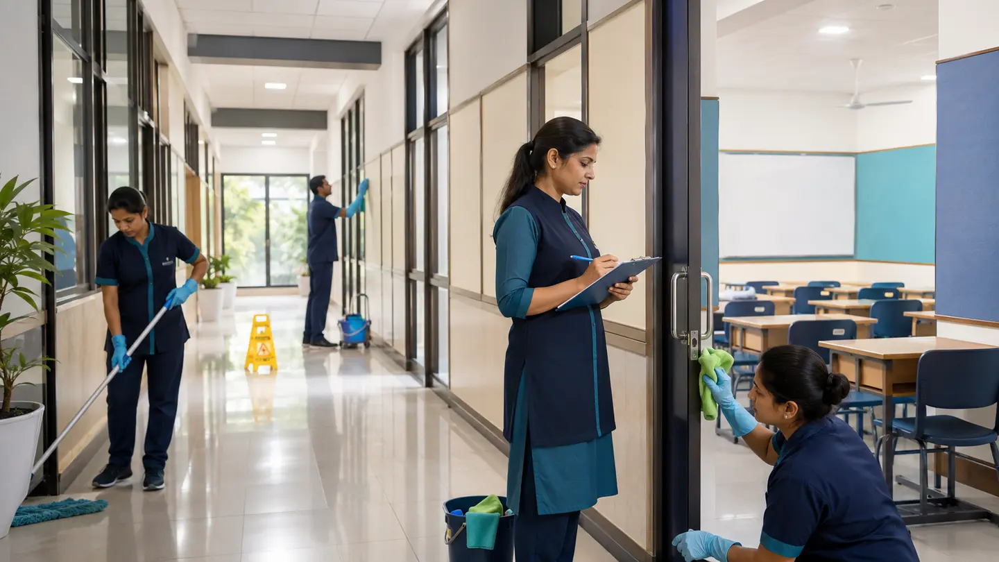 Representative school and institution sanitisation service