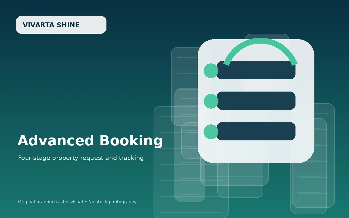 Original advanced property booking visual
