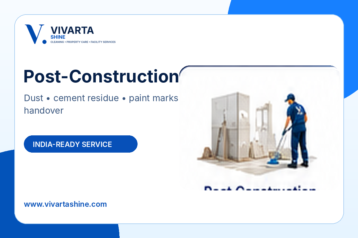 Post-Construction Cleaning