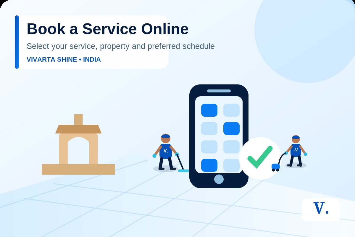 Book a Vivarta Shine service online
